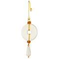 Clear Round Glass Ornament (India)