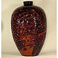 Beneficial guideline for china Vintage Vintage 12-inch Chinese Red Lacquer Carved Cinnabar Vase