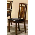 Abc Graffiti Letters Coloring route Walnut Inlay Dining Chairs (Set of 2)