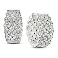 14k White Gold 5/8ct TDW Diamond Earrings (G-H, SI1-SI2)