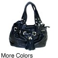 Donna Bella Designs 'Zara' Leather Tote Bag