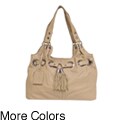 Donna Bella Designs 'Zara' Leather Tote Bag