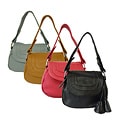 Donna Bella 'Convenience' Leather Shoulder Bag