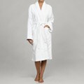 Unisex Pure White Rayon from Bamboo Spa Bath Robe