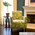 angelo:HOME Sutton Spring Leaf and Cream Vine Arm Chair