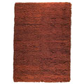 Hand-woven Berb Brown Wool Rug (8'3 Round)