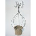 Free inviting facts on iron Stand Medium Iron Jester Topiary (Honduras)