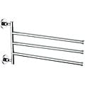 Allied Brass 3-arm Swinging Wall-mounted Towel Holder