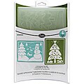 Sizzix Textured Impressions 'Christmas #5' Embossing Folders (Pack of 2)