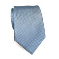 H. Luzzario & Co Men's Silk Blue Weave Tie