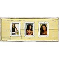 Recycled Boatwood 3-window Picture Frame (Thailand)