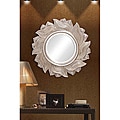 Antique Silver Leaf 35-inch Premium Mirror