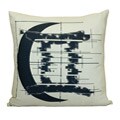 Jiti Pillow Gemini Zodiac Sign Cotton Decorative Pillow