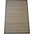 Asian Hand-woven Natural Bamboo Rug (2' x 3')
