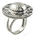Sterling Silver Antique-style Fashion Ring