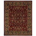 Handmade Delhi Red New Zealand Wool Rug (10' x 14')