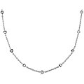 18k White Gold 1/2ct TDW Diamond Necklace (G-H, SI1-SI2)