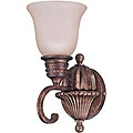 Belvedere 1-light Crackle Bullion Wall Sconce