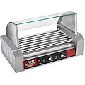 Top Dawg Commercial Seven Roller Hot Dog Machine with Cover