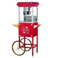 Popcorn Time Red 6-oz Antique Popcorn Machine and Cart