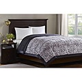 Softspun Leopard Print Full/ Queen-size Down Alternative Blanket