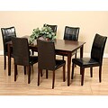 Eveleen Black 7-piece Dining Furniture Set