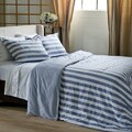 Club Stripe Full/ Queen-size Mini Duvet Cover Set
