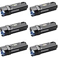 Dell KU052 Compatible Black Laser Toner Cartridges (Pack of 6)