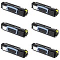 Lexmark E250A21A Compatible Black Toner Cartridges (Pack of 6)