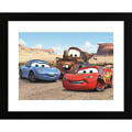Disney 'The Cast of Cars' Framed Art Print