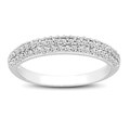 Miadora 10k White Gold 1/2ct TDW Diamond Ring (G-H, I2-I3)