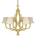 Tropica 6-light Aged Beige Chandelier