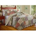 Blooming Prairie 5-piece Full/ Queen-size Cotton Quilt Set