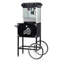 Black Chaplin 6075 4-oz Theater Style Popcorn Machine and Cart
