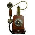Mahogany Classic 1-drawer Telephone