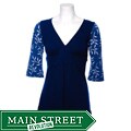 Ojai Clothing Women's Extra Small Titanic Blue Freebird Top