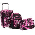 Baby Phat Pink Floral 3-piece Children's Luggage Set