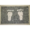 Rock ola Jukebox 1458 truths Kona Coffee Feet River Rock Doormat (32' x 20')