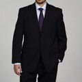 Joseph Abboud Men's Black Wool Suit