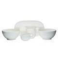 Red Vanilla Everytime White 5-piece Hostess Set