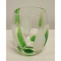 Cloud Green Rocks Glasses (Set of 4)