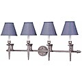 Coventry Series 4-light Pewter Vanity