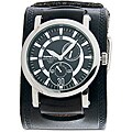 Nemesis Men's Black Racing Meter Watch