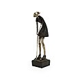 Regent 'Putting For an Eagle' Female Golfer Statue