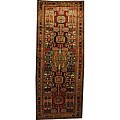 Unprejudiced review on Persian HandKnotted rug Persian Hand-knotted Hamadan Black/ Red Wool Rug (4'5 x 10'8)