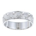 Platifina Sterling Silver Unisex Wedding Band