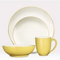 Noritake Colorwave Mustard 4-piece Coupe Shape Place Setting