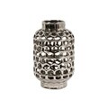 Ceramic Argento Small Open Grillwork Vase