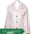 Ojai Clothing Women's Extra Small Oatmeal Koala Shawl Collar Jacket
