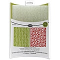 Sizzix Textured Impressions 'Christmas and Thin Ice' Embossing Folders (Pack of 2)